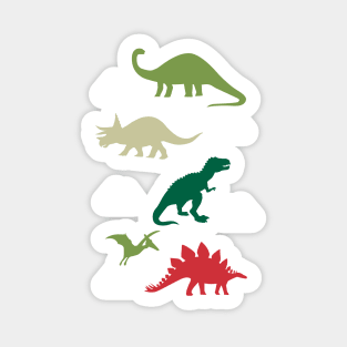 Dinosaur Holiday Sticker